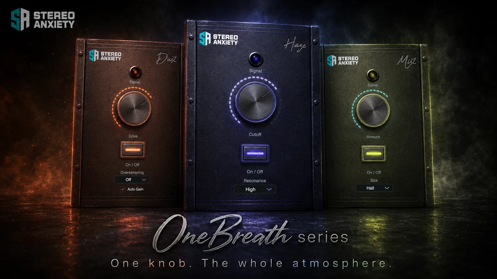 OneBreath series — One knob. The whole atmosphere.